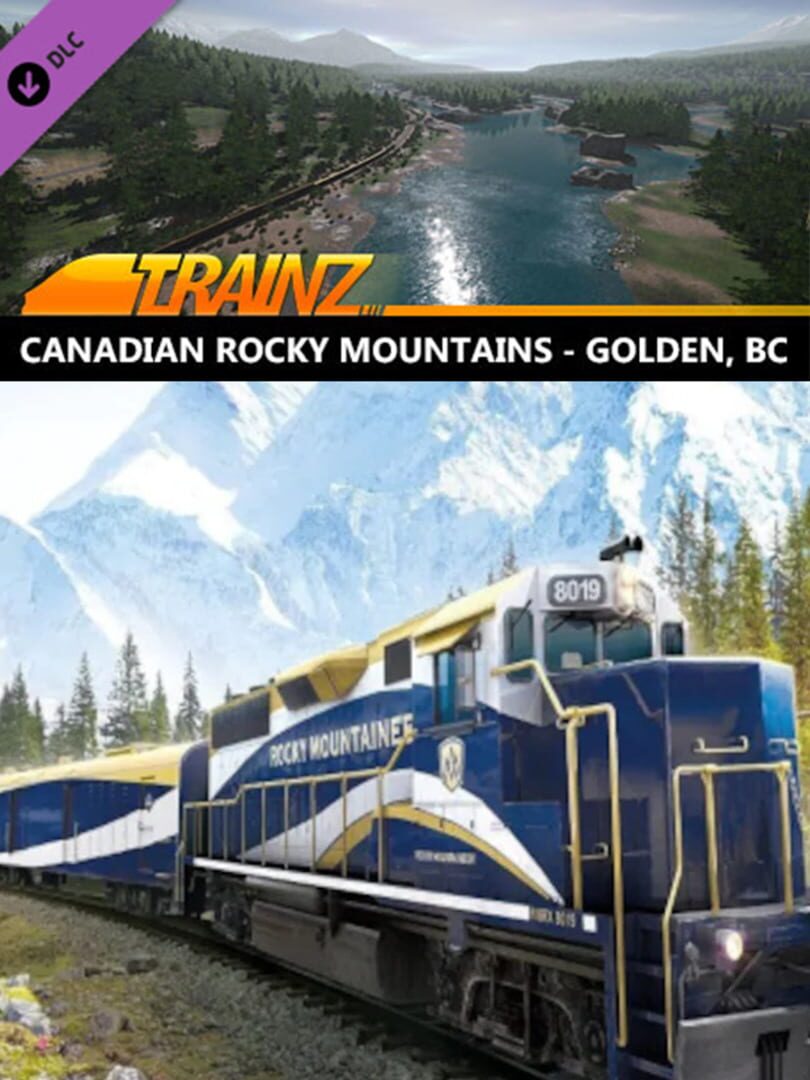 Trainz Railroad Simulator 2019: Canadian Rocky Mountains - Golden, BC Cover
