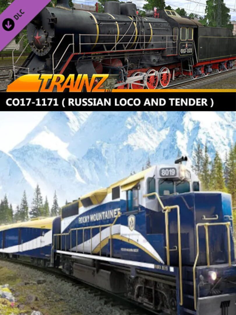 Capa de Trainz Railroad Simulator 2019: CO17-1171 Russian Loco and Tender