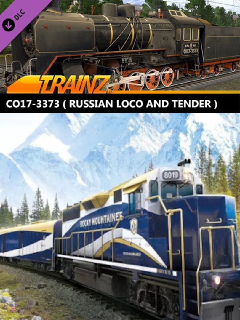 Capa de Trainz Railroad Simulator 2019: CO17-3373 Russian Loco and Tender