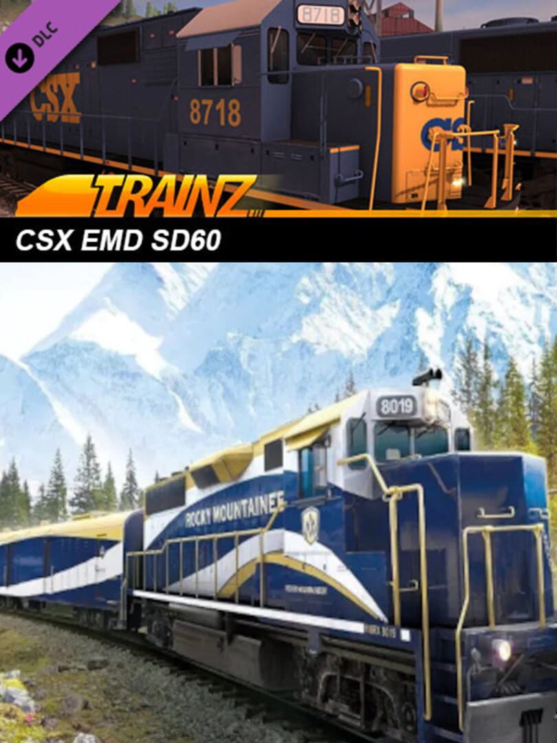 Copertina di Trainz Railroad Simulator 2019: CSX EMD SD60