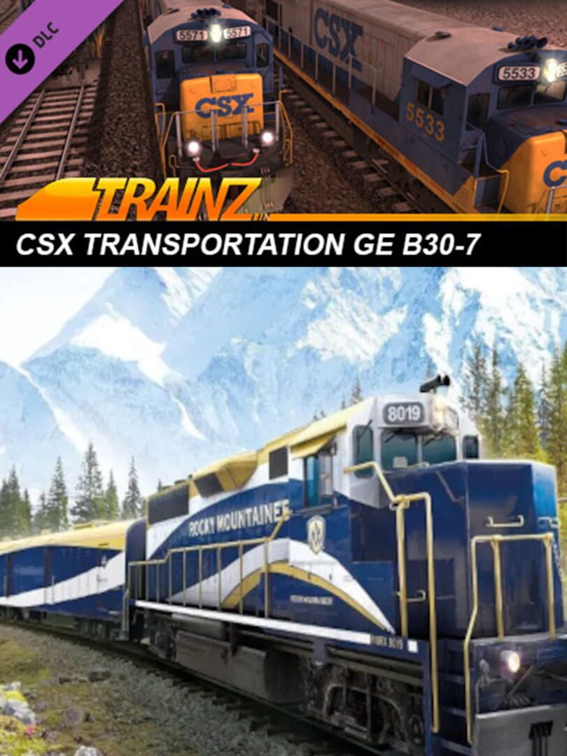 Portada de Trainz Railroad Simulator 2019: CSX Transportation GE B30-7