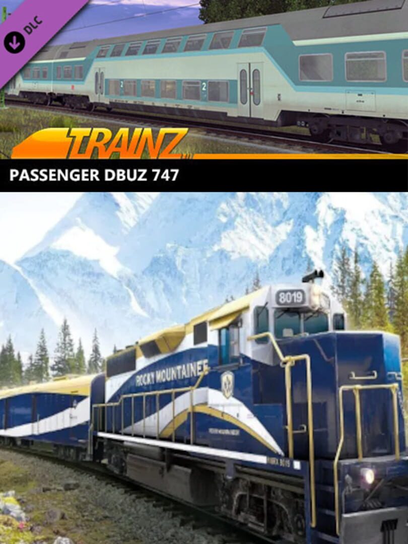 Couverture de Trainz Railroad Simulator 2019: DBuz 747 Passenger Cars