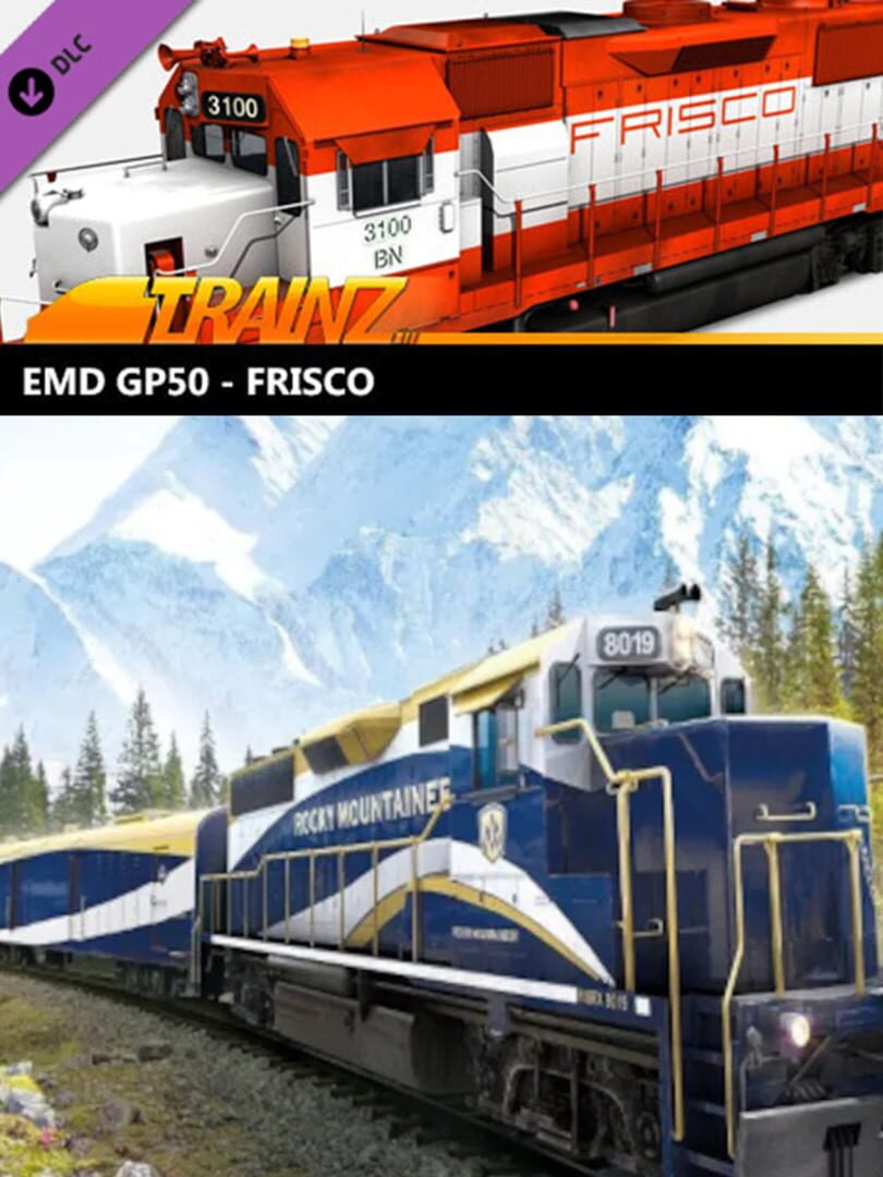Copertina di Trainz Railroad Simulator 2019: EMD GP50 - FRISCO