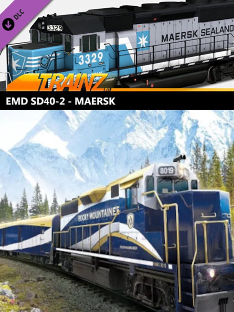 Capa de Trainz Railroad Simulator 2019: EMD SD40-2 - Maersk