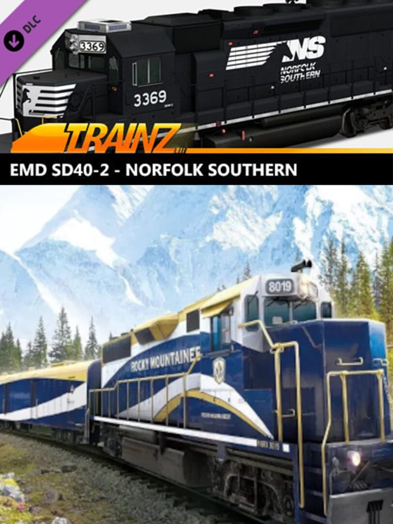 Capa de Trainz Railroad Simulator 2019: EMD SD40-2 - NS