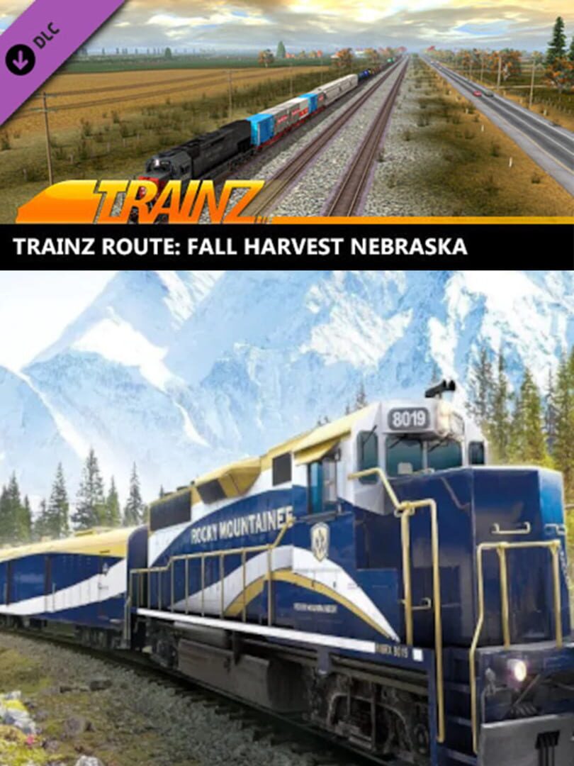 Copertina di Trainz Railroad Simulator 2019: Fall Harvest Nebraska