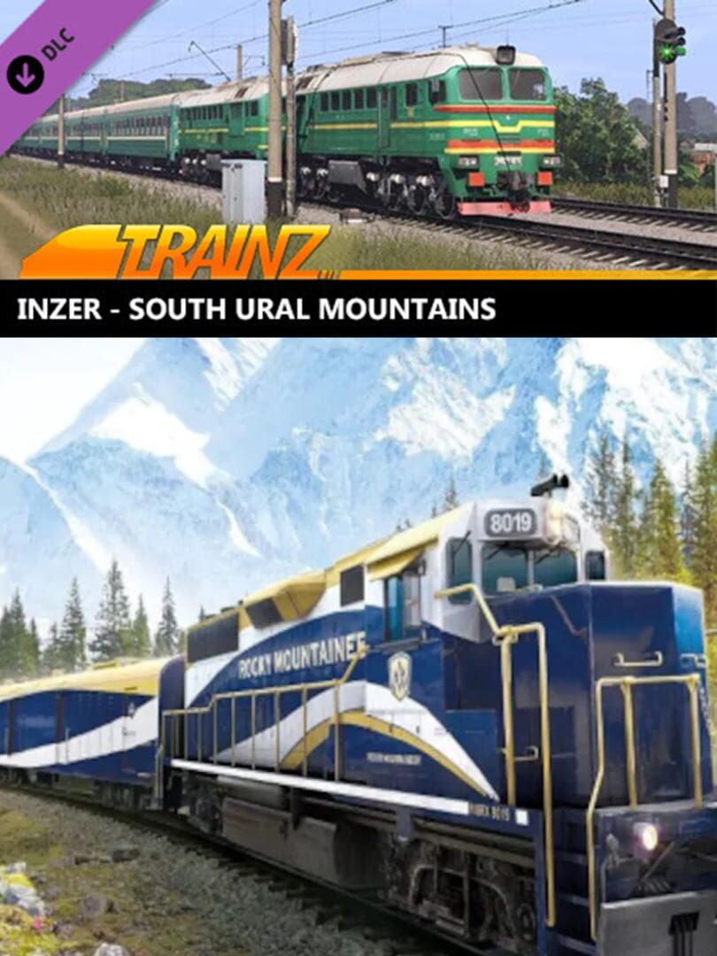 Trainz Railroad Simulator 2019: Inzer - South Ural Mountains Kapağı