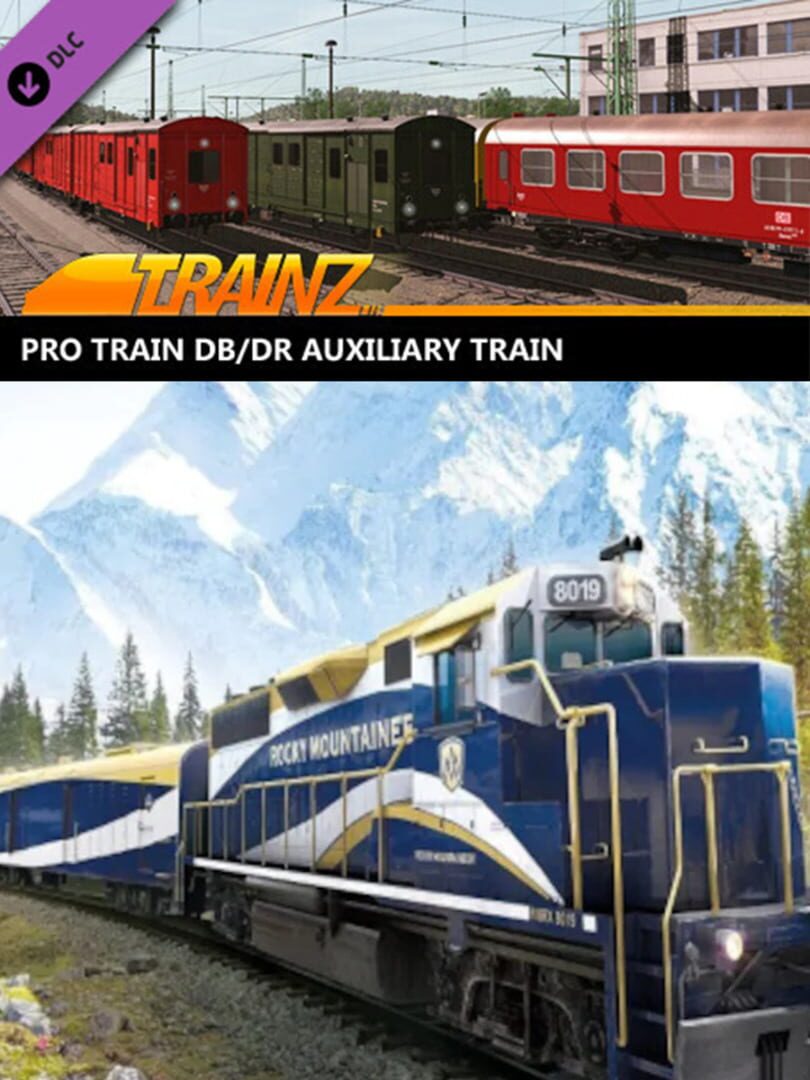 Trainz Railroad Simulator 2019: Pro Train DB/DR Auxiliary Train Kapağı