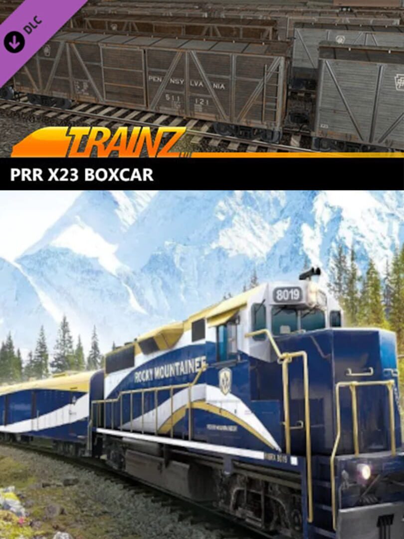 Trainz Railroad Simulator 2019: PRR X23 Boxcar 커버