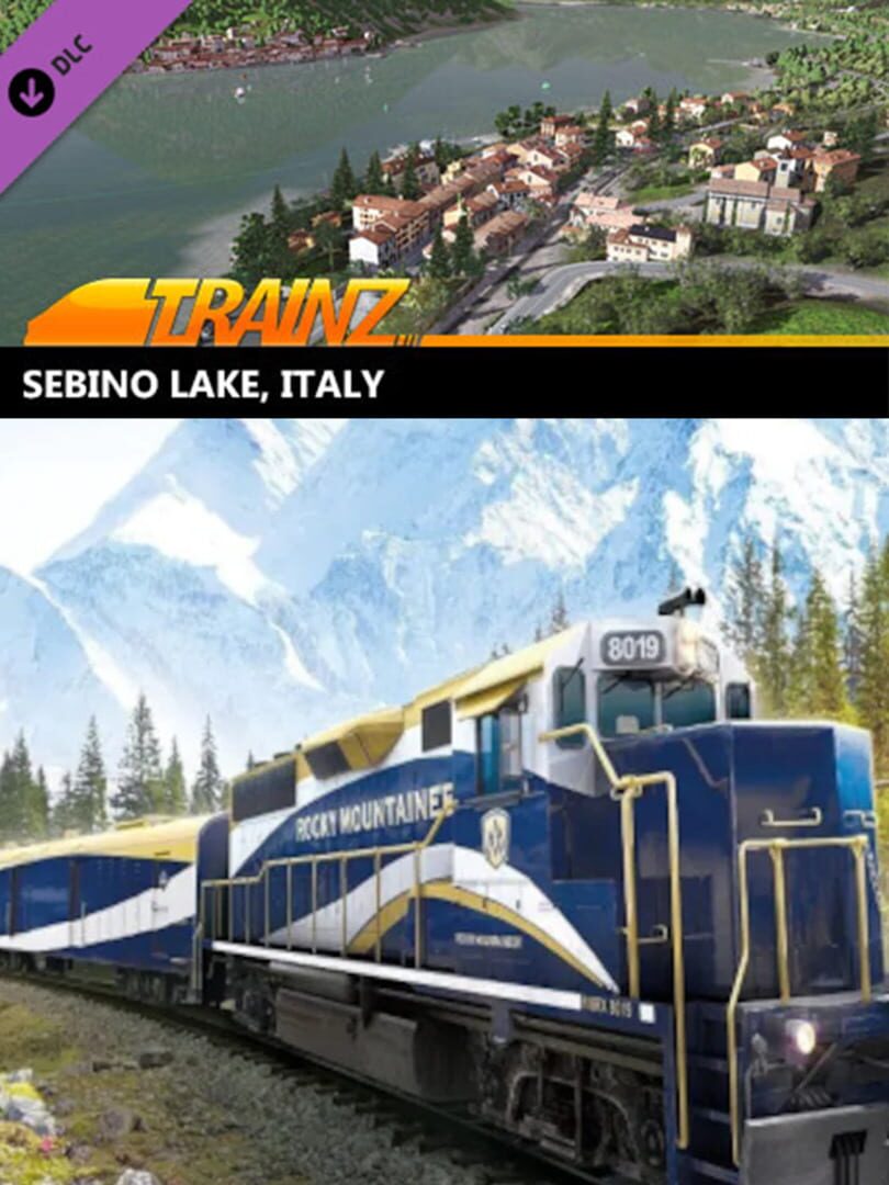 Trainz Railroad Simulator 2019: Sebino Lake, Italy Kapağı