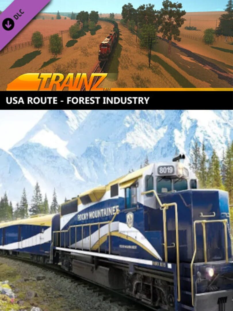 Trainz Railroad Simulator 2019: USA Route - Forest Industry カバー