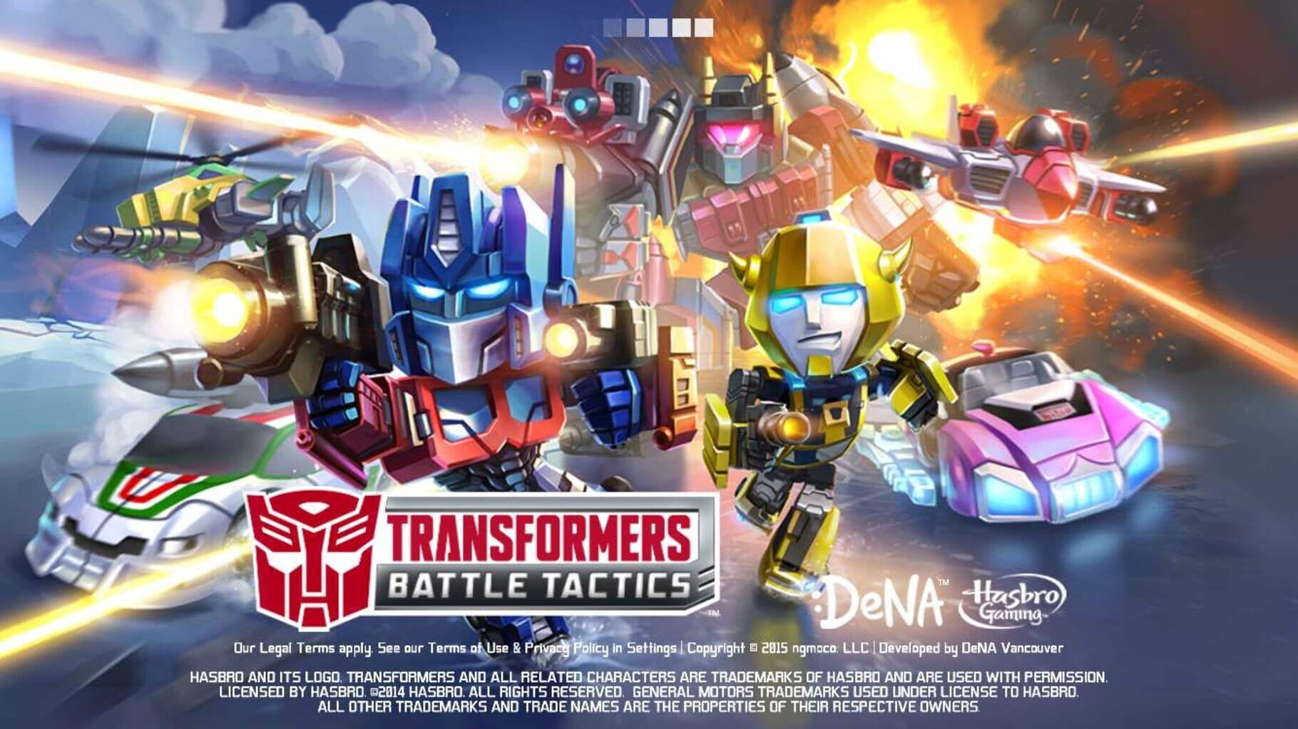 Transformers: Battle Tactics 커버