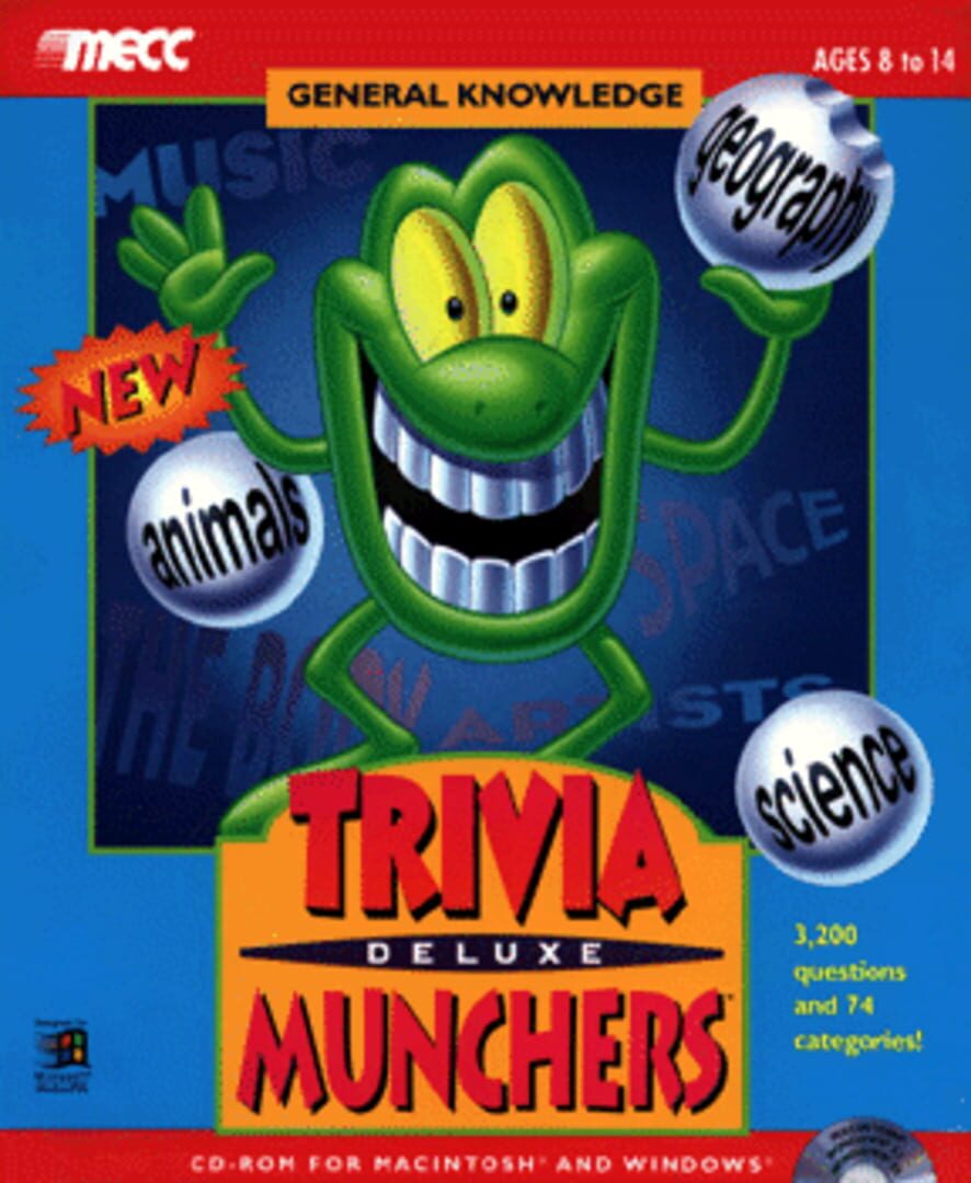 Trivia Munchers Deluxe Kapağı