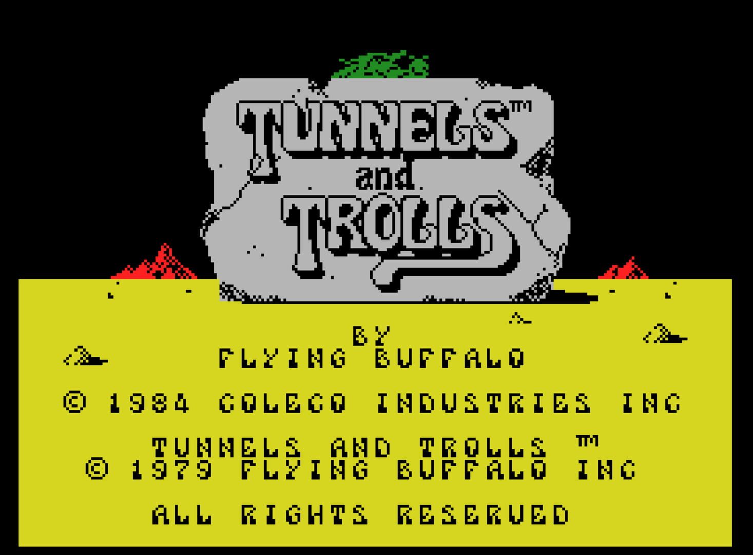 Tunnels & Trolls カバー