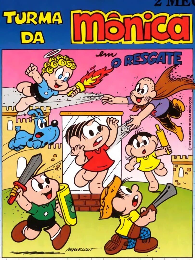 Portada de Turma da Mônica em: O Resgate