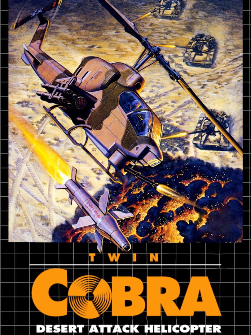 Couverture de Twin Cobra: Desert Attack Helicopter