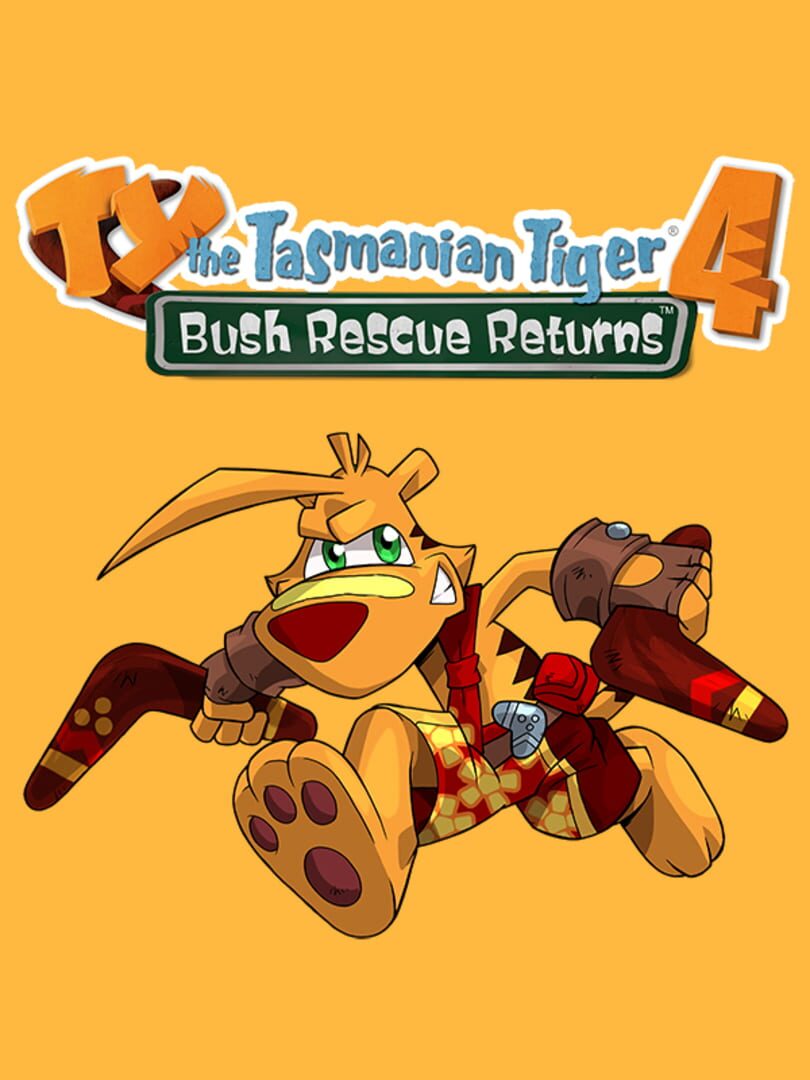 TY the Tasmanian Tiger 4: Bush Rescue Returns カバー