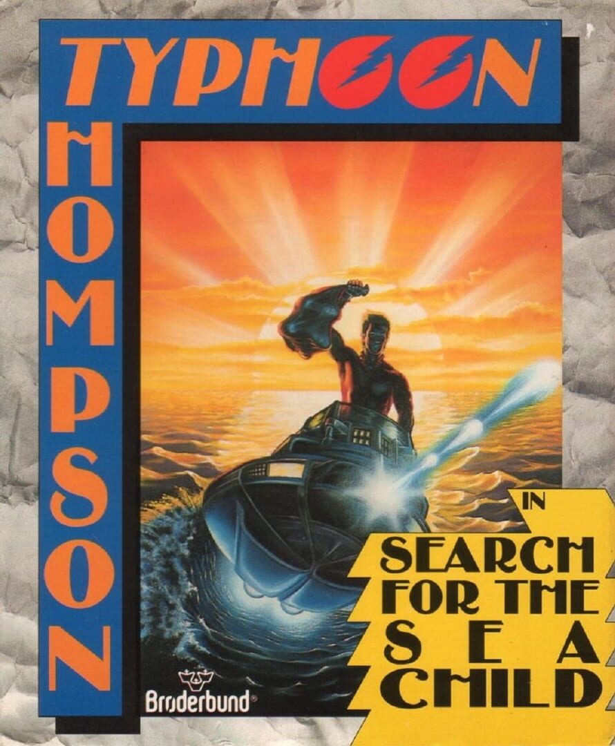 Typhoon Thompson in Search for the Sea Child Kapağı