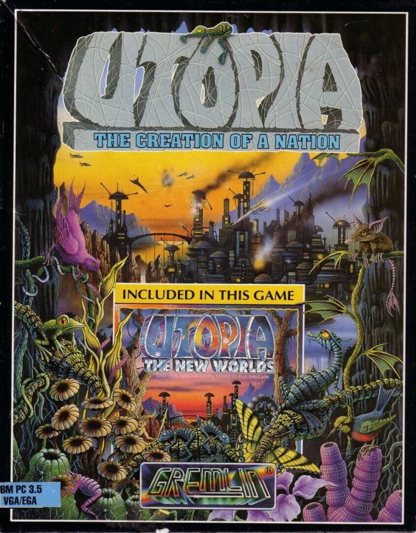 Capa de Utopia: The New Worlds