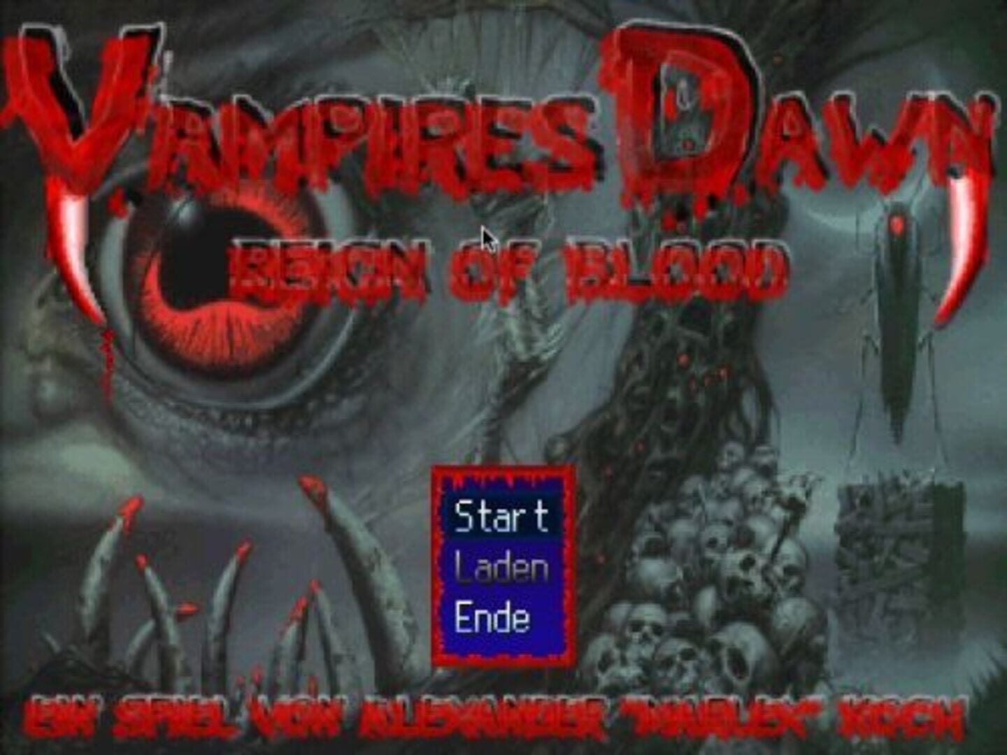 Vampires Dawn: Reign of Blood カバー