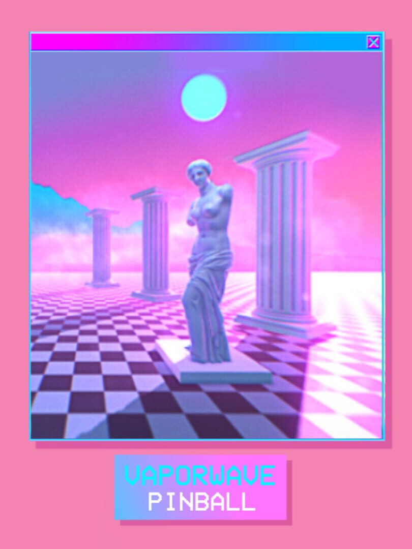 Capa de Vaporwave Pinball