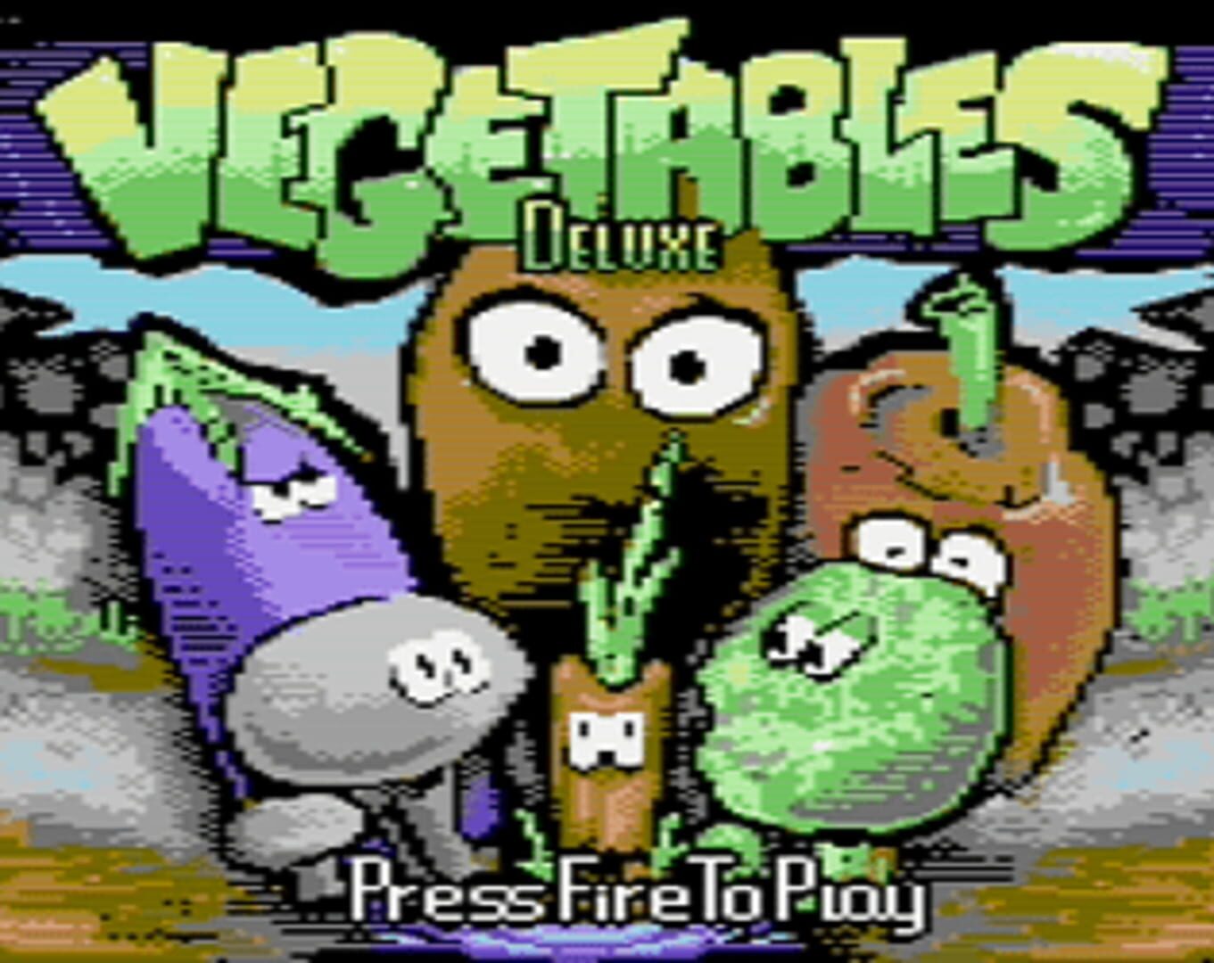 Vegetables Deluxe C64 Kapağı