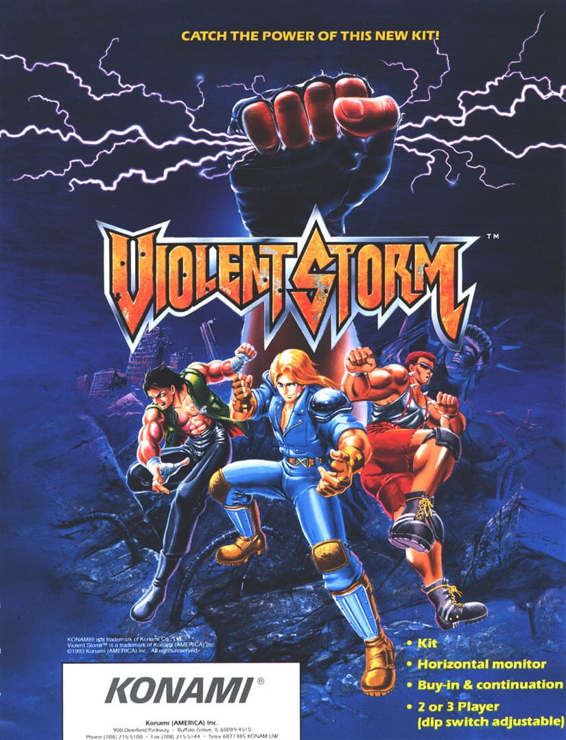 Violent Storm New カバー