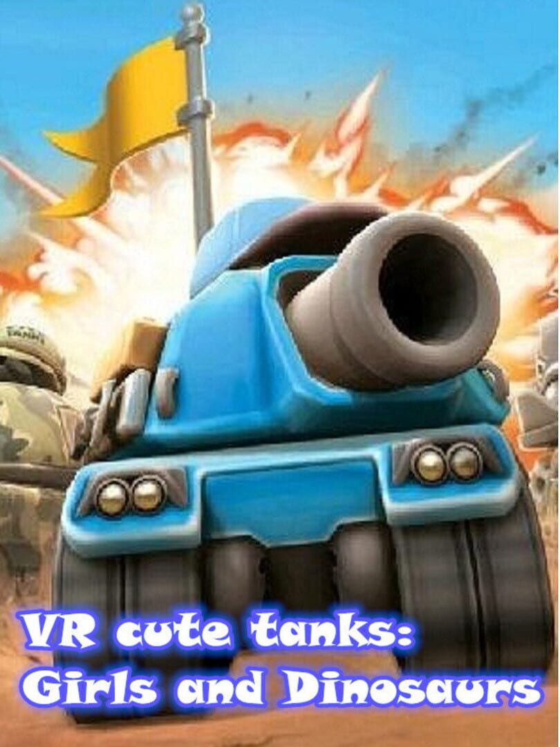 VR Cute Tanks: Girls and Dinosaurs Kapağı