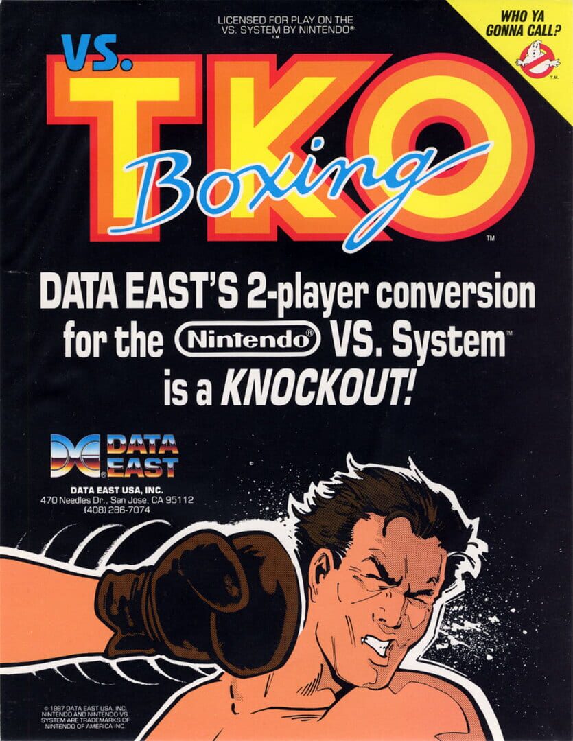 Capa de Vs. TKO Boxing