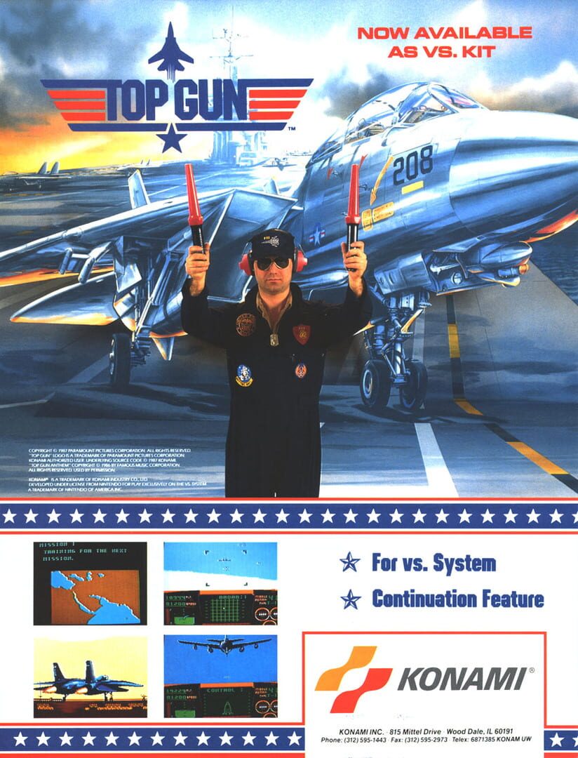 Capa de Vs. Top Gun