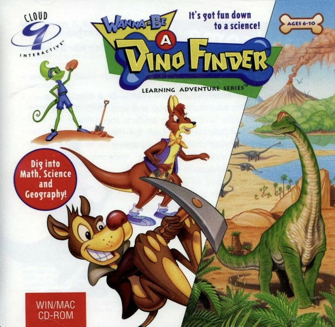 Couverture de Wanna-Be a Dino Finder