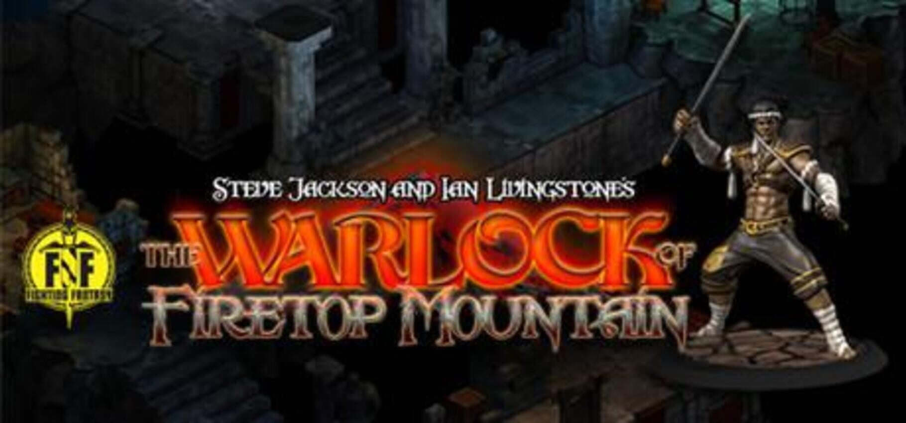 Portada de Warlock of Firetop Mountain