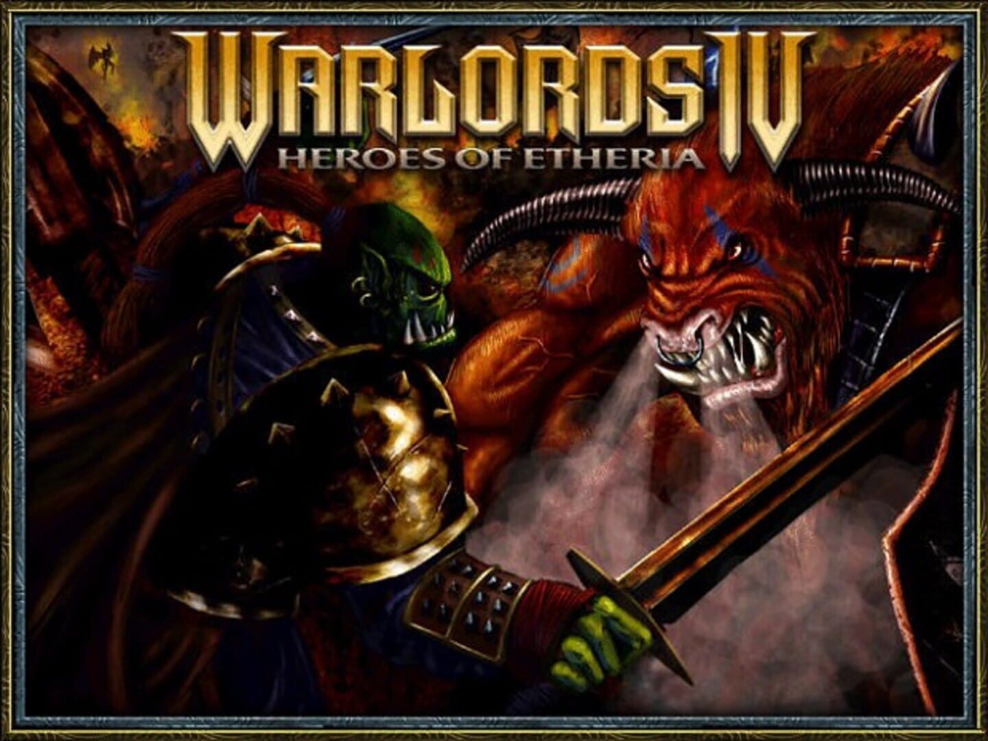 Couverture de Warlords IV: Heroes of Etheria