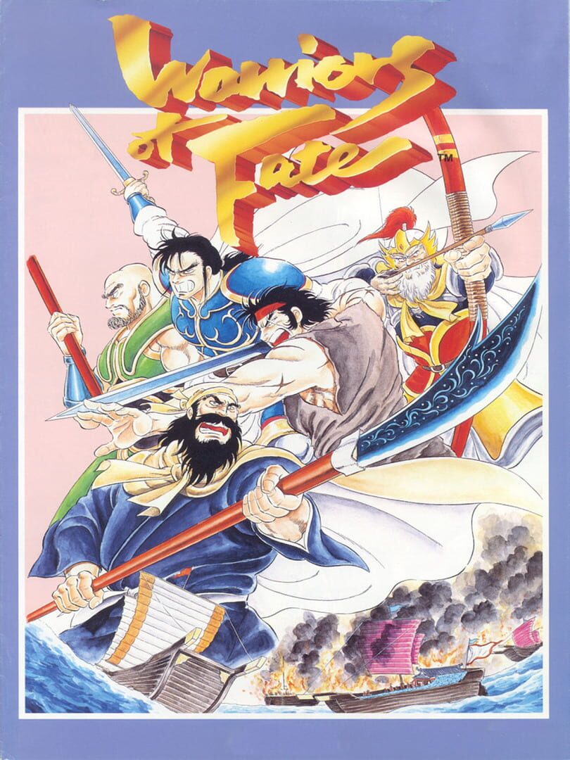 Portada de Warriors of Fate