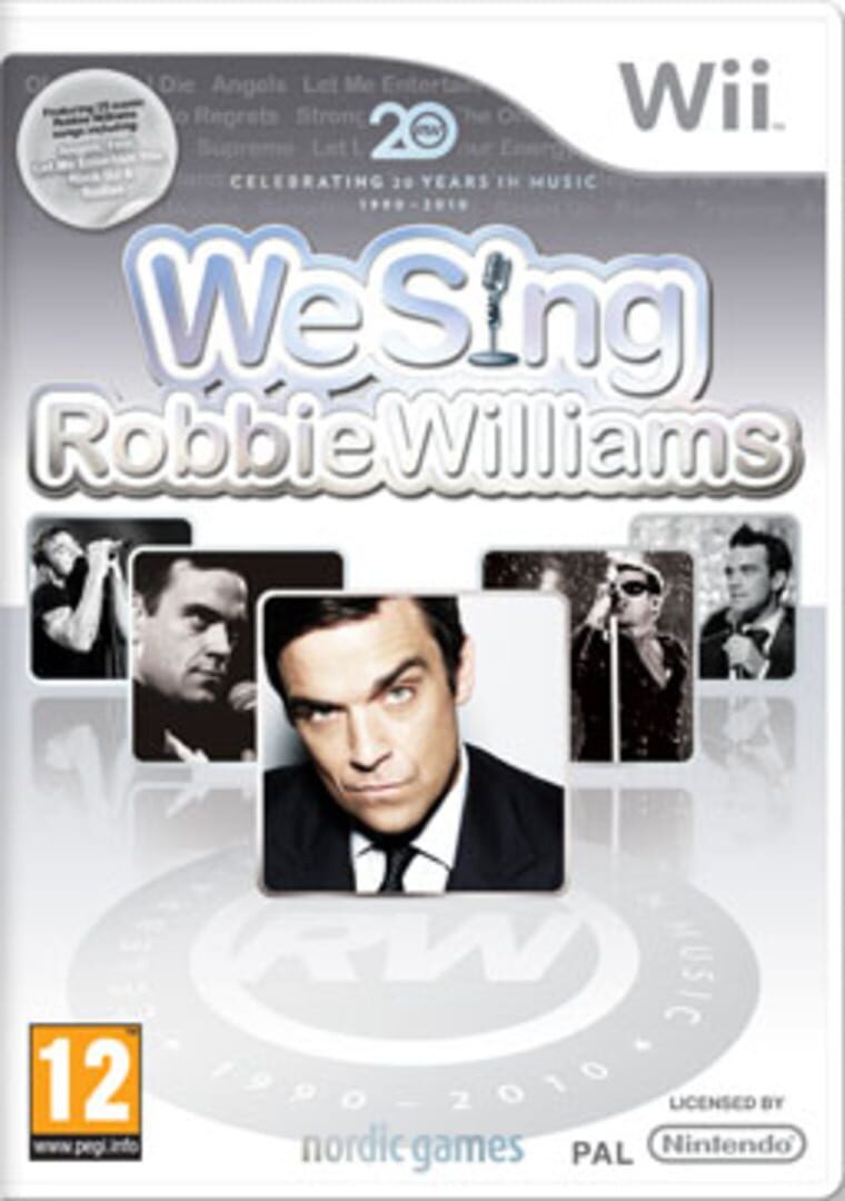 Copertina di We Sing Robbie Williams