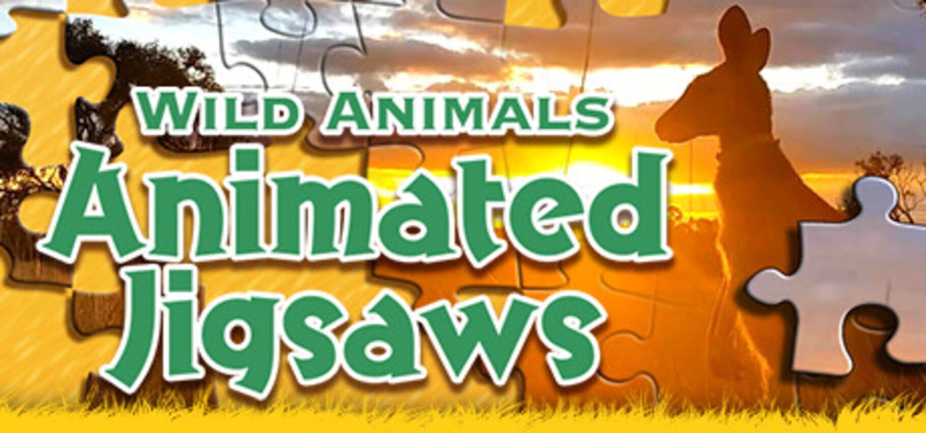 Wild Animals - Animated Jigsaws Kapağı