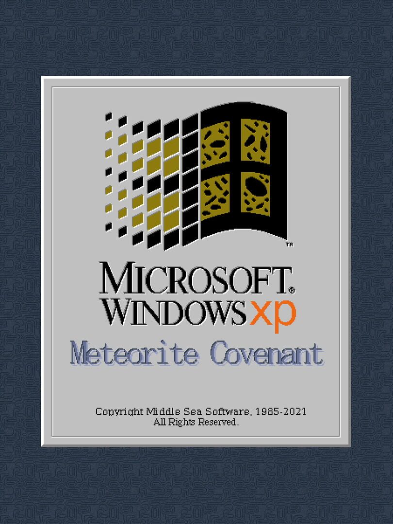 Capa de Windows XP Meteorite Covenant