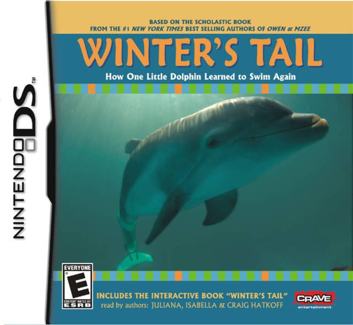 Winter's Tail: How One Little Dolphin Learned to Swim Again Kapağı
