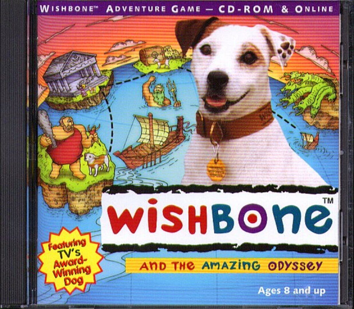 Couverture de Wishbone and the Amazing Odyssey