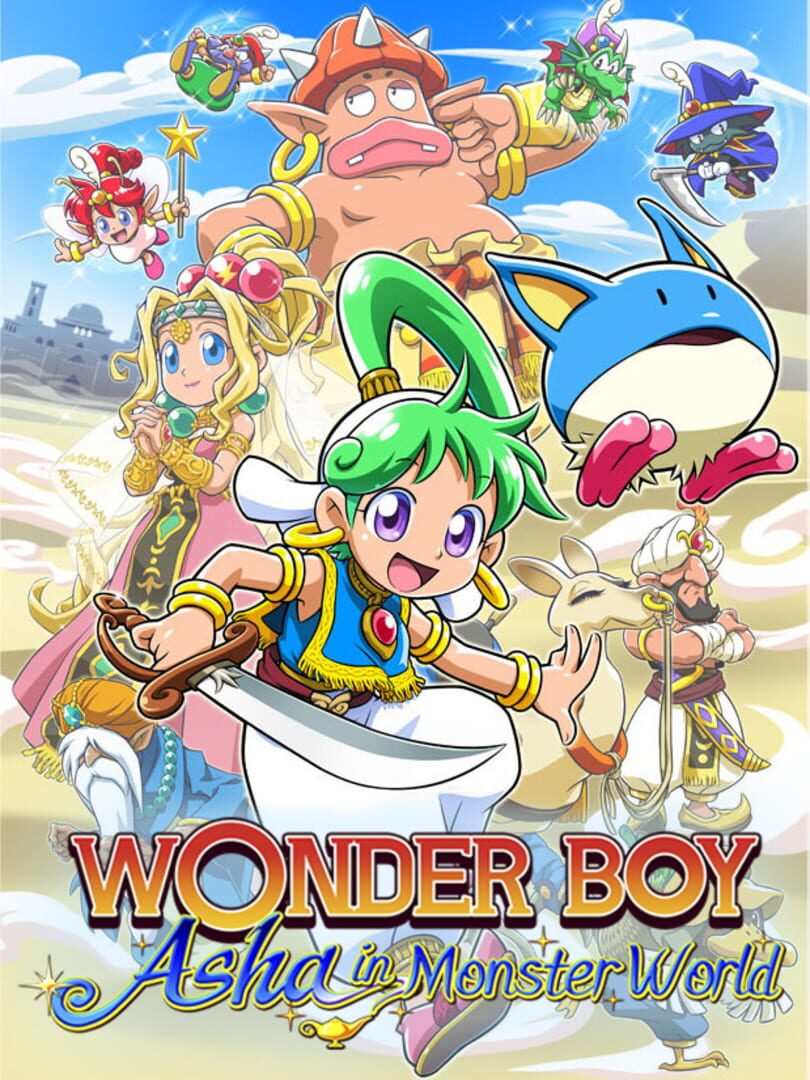 Wonder Boy: Asha in Monster World Cover