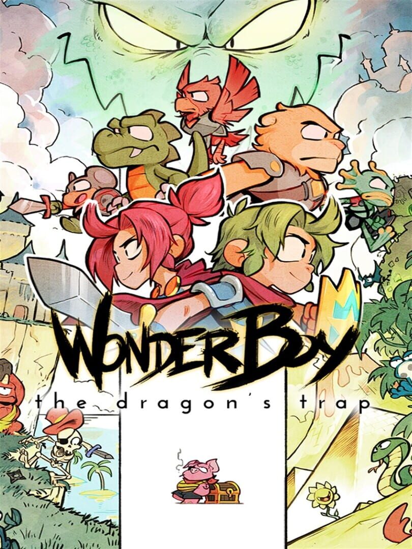 Copertina di Wonder Boy: The Dragon's Trap