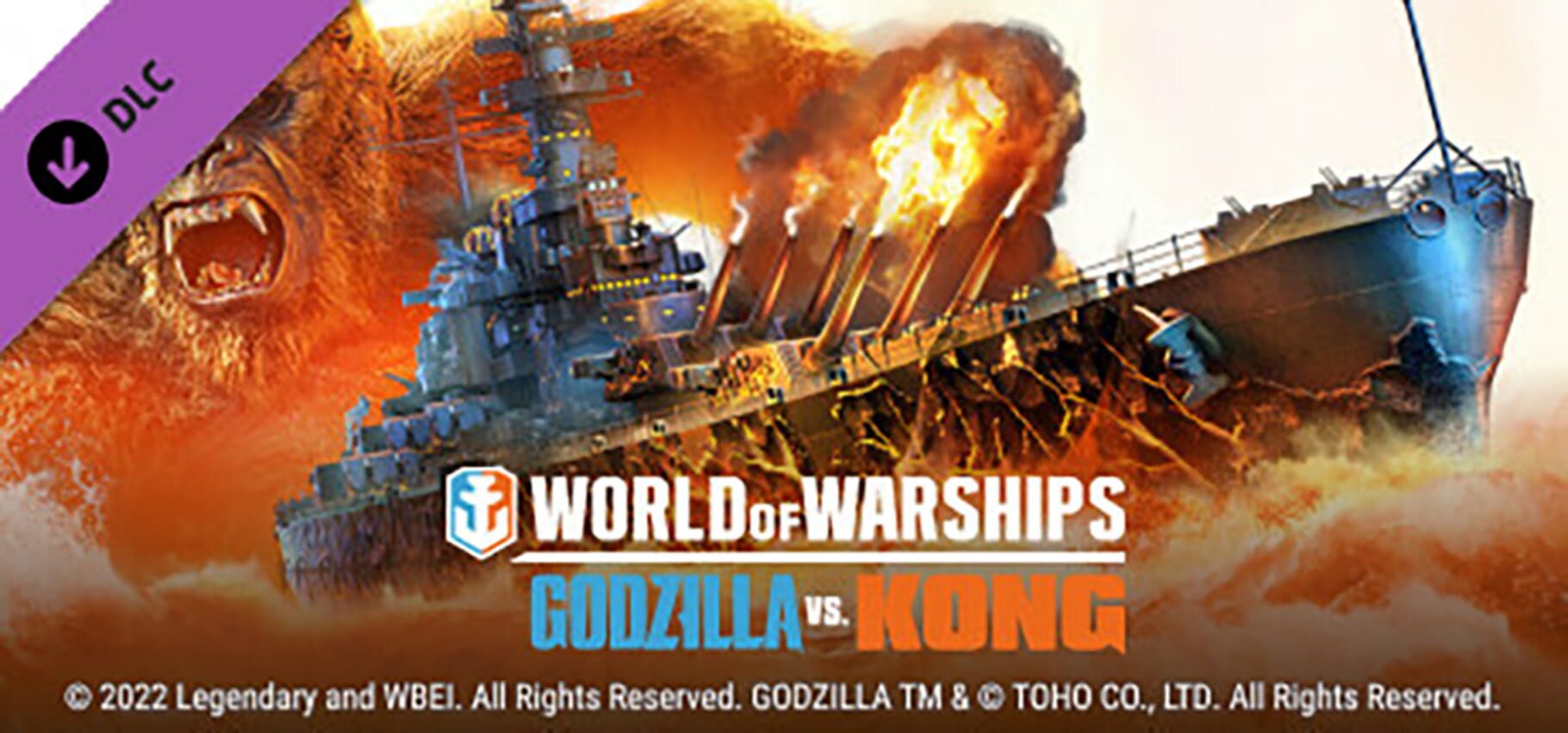 World of Warships: Kong - Primordial Rage Cover