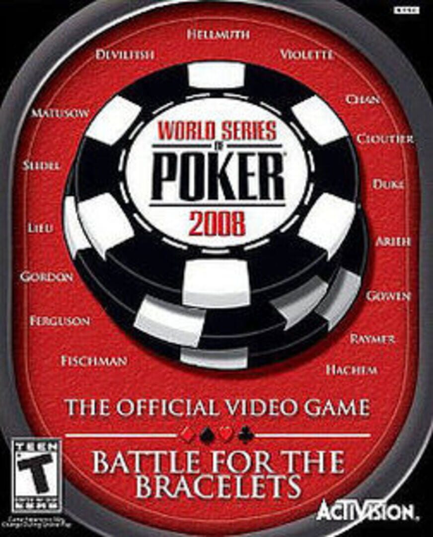 World Series of Poker 2008: Battle for the Bracelets Cover