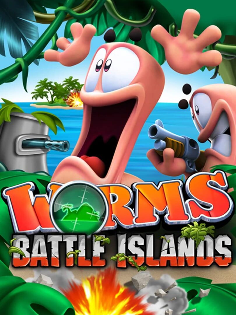 Couverture de Worms: Battle Islands