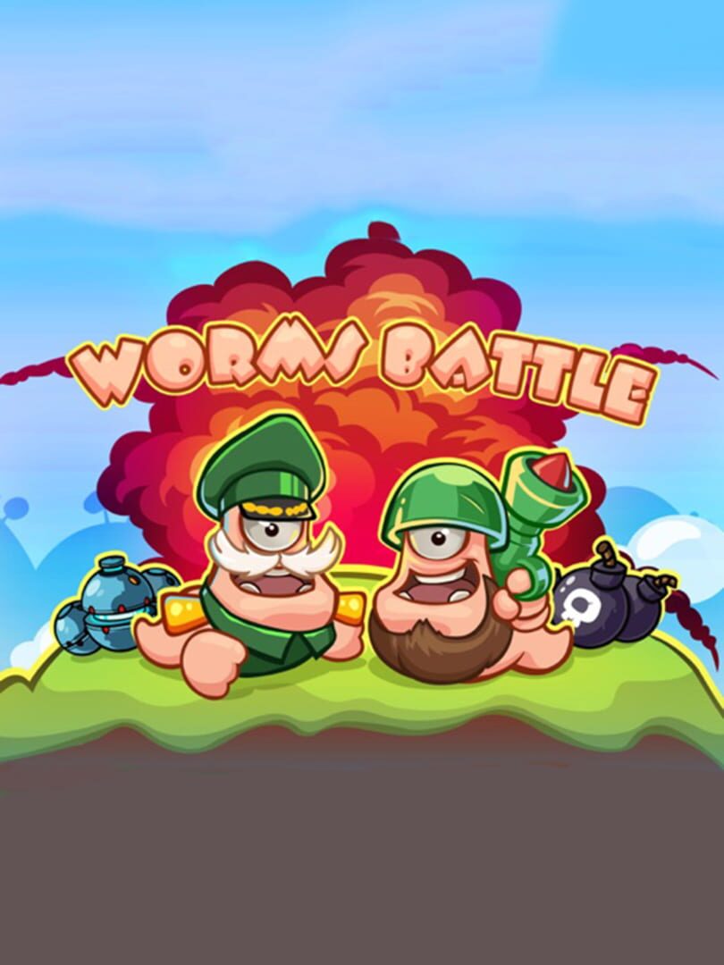 Capa de Worms Battle - Wormageddon