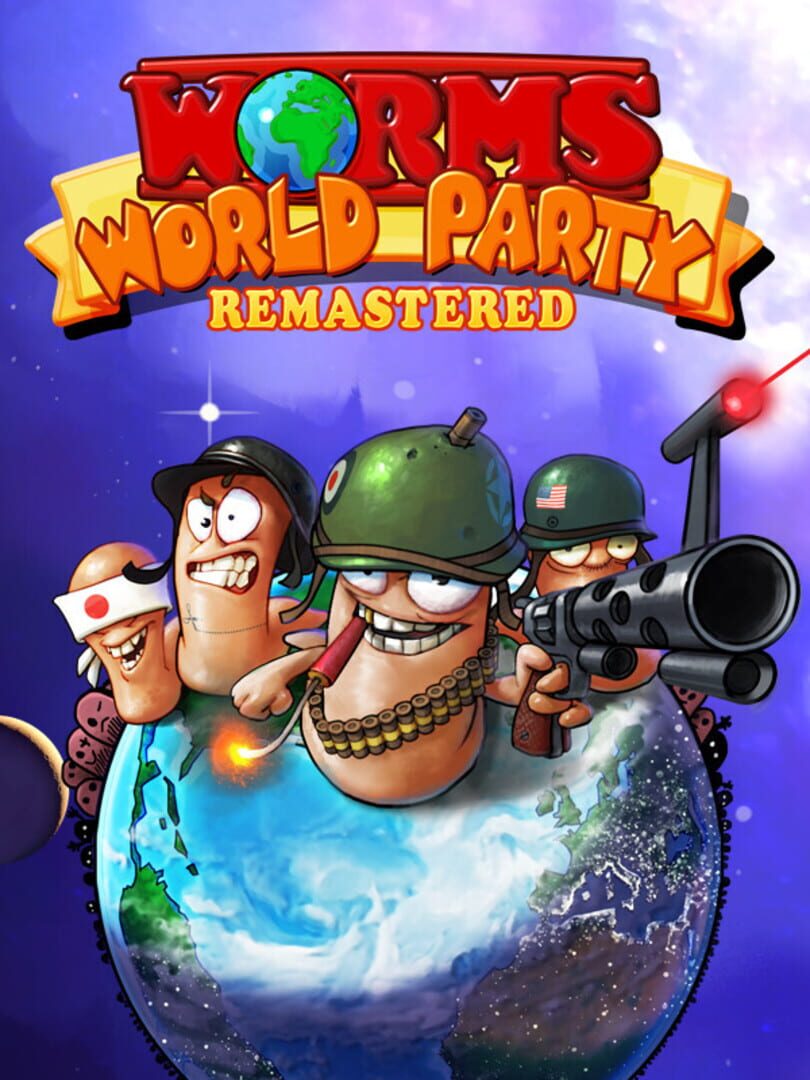 Worms World Party Remastered Cover