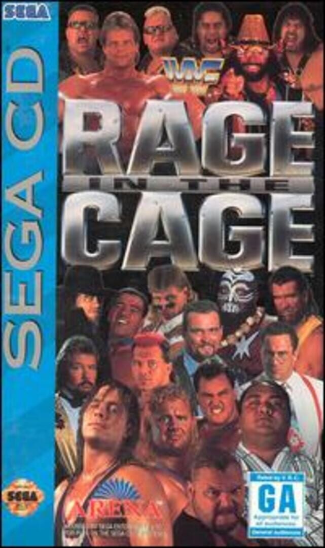 Portada de WWF Rage in the Cage