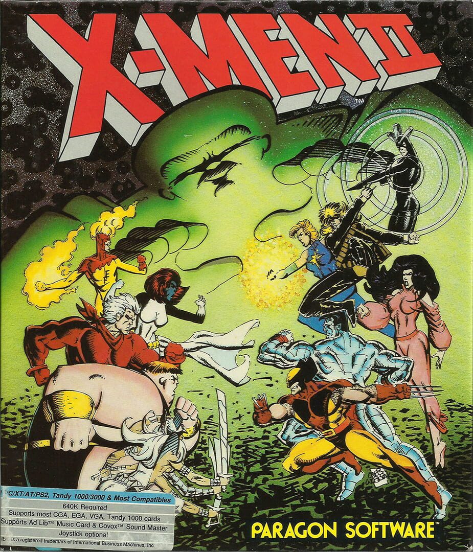 Portada de X-Men II: The Fall of the Mutants