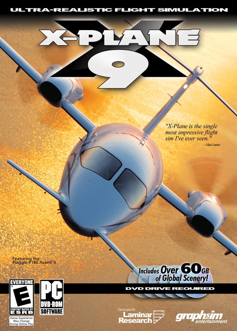 Copertina di X-Plane 9