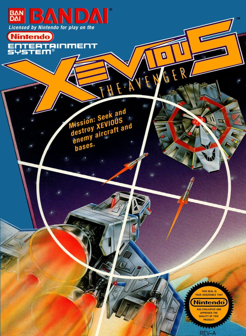 Portada de Xevious: The Avenger